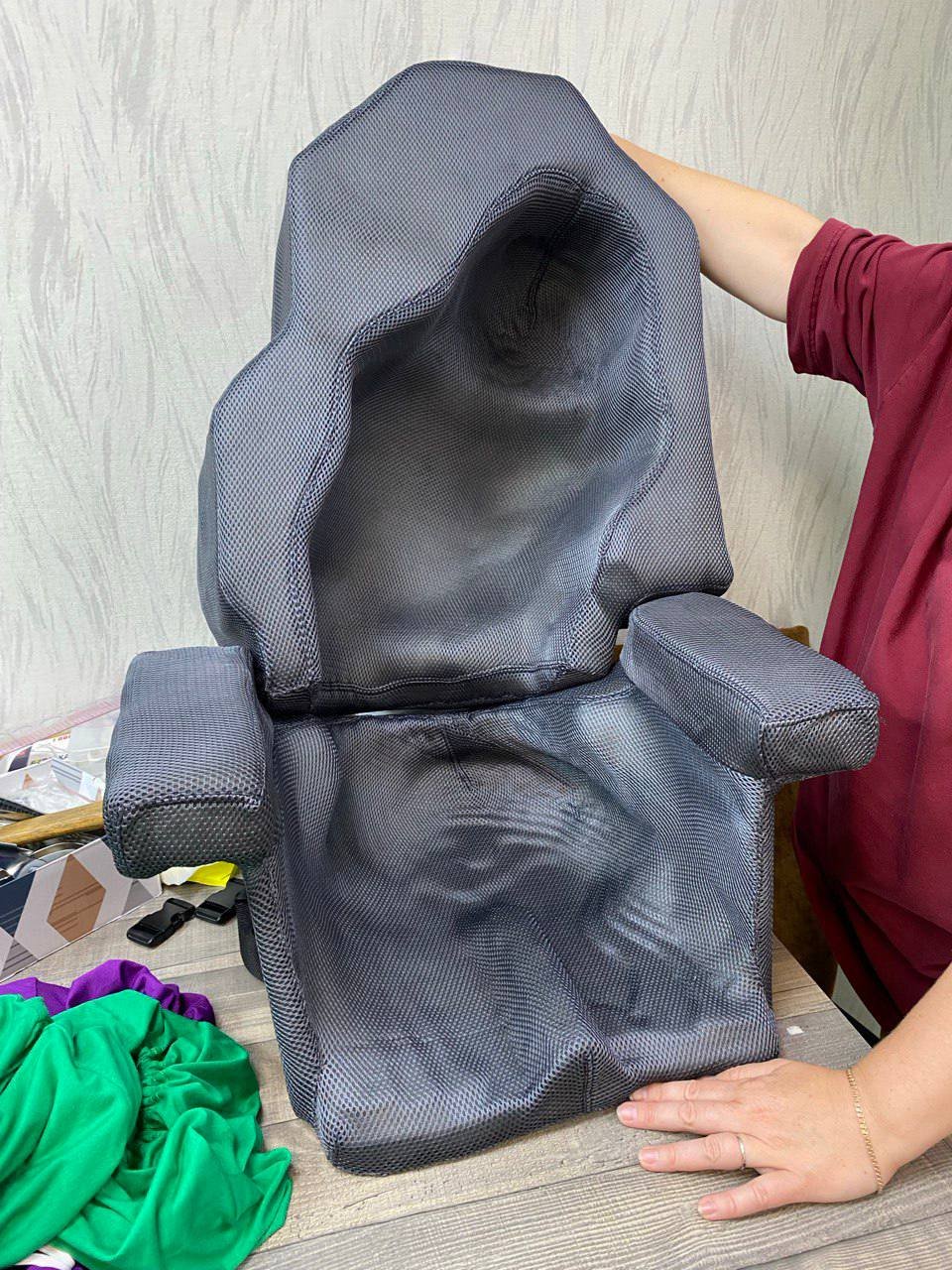 Custom wheelchair seat